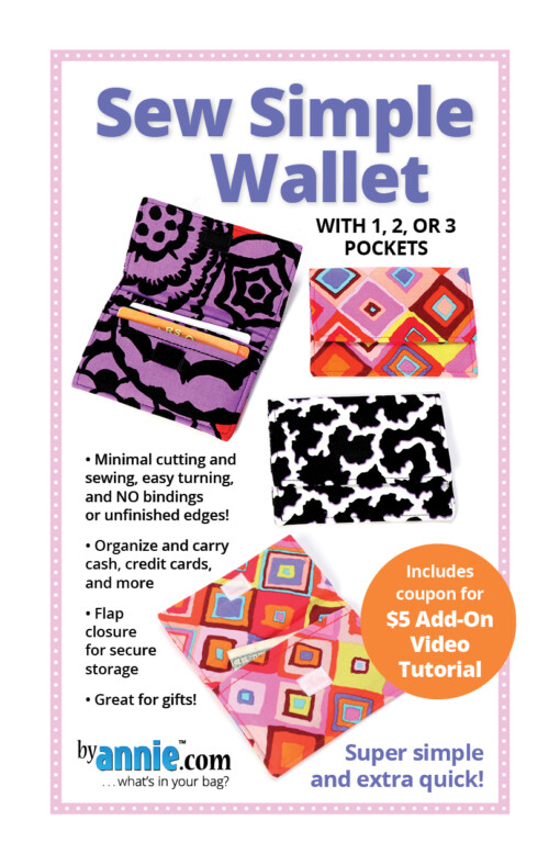 sew simple wallet 1