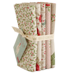 Tilda - Merry Little Christmas - Cream Fat Quarter Bundle