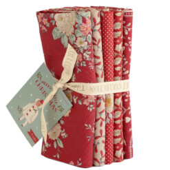 Tilda - Merry Little Christmas - Red Fat Quarter Bundle
