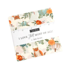 I Love Fall Most of All Charm Pack by Deb Strain
