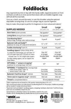 Foldilocks 8 PBA316 1