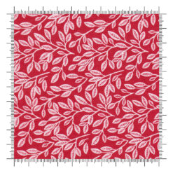 Radiant Ruby Leaves Schoolhouse