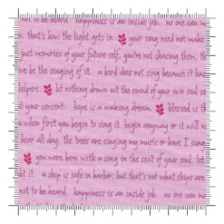 A song to sing - Soul Speak Rose