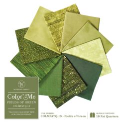 Color Me - Fields of Green - Fat Quarter Bundle