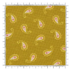 Whimsy Petite Paisley Chartreuse
