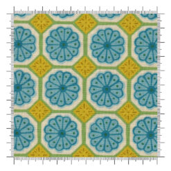Whimsy Mosaic Turquoise