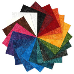 Over the Rainbow Batik Fat Quarter Bundle