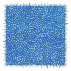 Solstice Flannel wide serene swirls blue