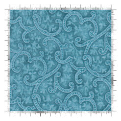 Winsome Vines Teal