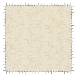 Apple Cider 15 Dotted Ferns White