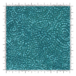 Solstice  Flannel wide serene swirls teal